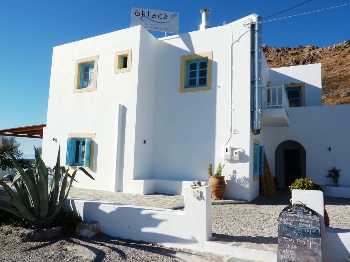 Oklaca Patmos Beach Rooms Skala  Exterior photo